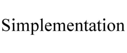 SIMPLEMENTATION trademark