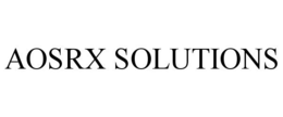 AOSRX SOLUTIONS trademark