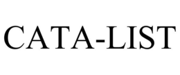 CATA-LIST trademark