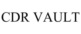 CDR VAULT trademark