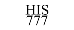 HIS 777 trademark