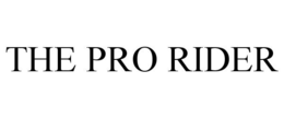 THE PRO RIDER trademark