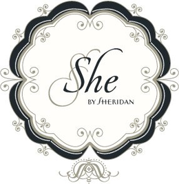 SHE BY SHERIDAN trademark