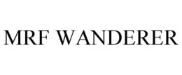 MRF WANDERER trademark