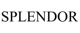 SPLENDOR trademark