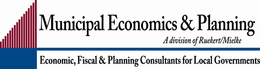 MUNICIPAL ECONOMICS & PLANNING A DIVISION OF RUEKERT/MIELKE ECONOMIC, FISCAL & PLANNING CONSULTANTS FOR LOCAL GOVERNMENTS trademark