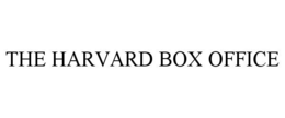 THE HARVARD BOX OFFICE trademark