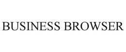 BUSINESS BROWSER trademark