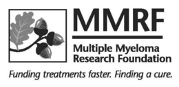 MMRF MULTIPLE RESEARCH FOUNDATION FUNDING TREATMENTS FASTER, FINDING A CURE. trademark