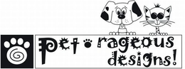 PET RAGEOUS DESIGNS! trademark