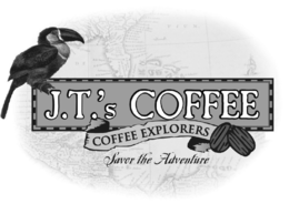 J.T.'S COFFEE COFFEE EXPLORERS SAVOR THE ADVENTURE trademark