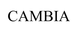 CAMBIA trademark