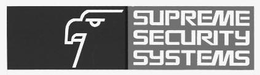 SUPREME SECURITY SYSTEMS trademark