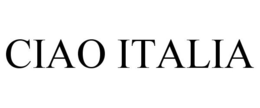 CIAO ITALIA trademark