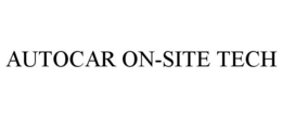 AUTOCAR ON-SITE TECH trademark