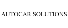 AUTOCAR SOLUTIONS trademark