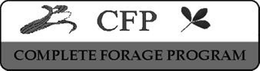 CFP COMPLETE FORAGE PROGRAM trademark