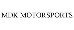 MDK MOTORSPORTS trademark