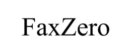 FAXZERO trademark