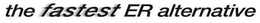 THE FASTEST ER ALTERNATIVE trademark