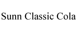 SUNN CLASSIC COLA trademark