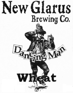 NEW GLARUS BREWING CO. DANCING MAN WHEAT trademark