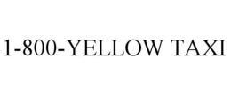 1-800-YELLOW TAXI trademark