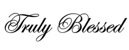 TRULY BLESSED trademark