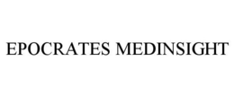 EPOCRATES MEDINSIGHT trademark