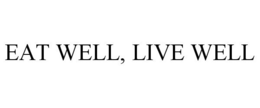 EAT WELL, LIVE WELL trademark