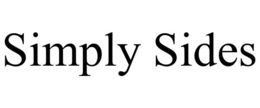 SIMPLY SIDES trademark