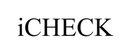 ICHECK trademark