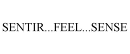 SENTIR...FEEL...SENSE trademark