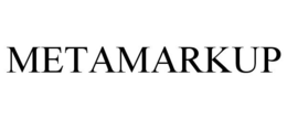 METAMARKUP trademark