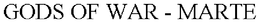 GODS OF WAR - MARTE trademark