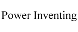 POWER INVENTING trademark
