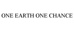 ONE EARTH ONE CHANCE trademark