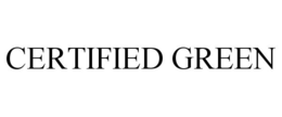 CERTIFIED GREEN trademark