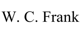 W. C. FRANK trademark