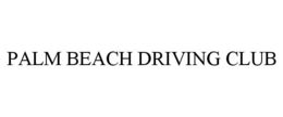 PALM BEACH DRIVING CLUB trademark