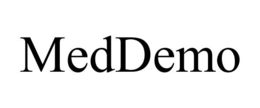 MEDDEMO trademark