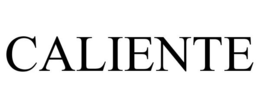 CALIENTE trademark