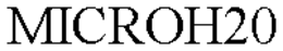 MICROH20 trademark