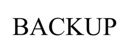 BACKUP trademark