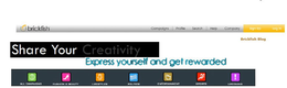 BRICKFISH SHARE YOUR CREATIVITY EXPRESS YOURSELF AND GET REWARDED trademark