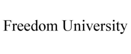 FREEDOM UNIVERSITY trademark