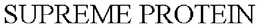 SUPREME PROTEIN trademark