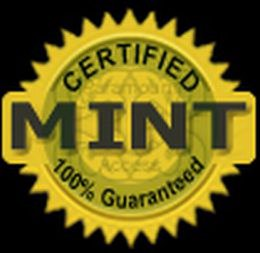 CERTIFIED MINT 100% GUARANTEED trademark