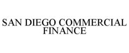 SAN DIEGO COMMERCIAL FINANCE trademark