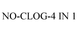 NO-CLOG-4 IN 1 trademark
